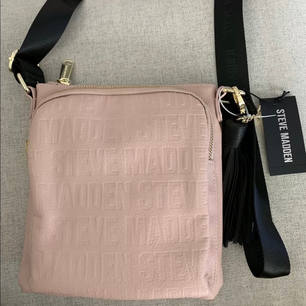 Steve madden blush crossbody bag